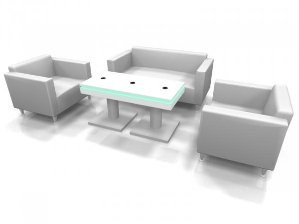 RE-719 Large Coffee Tabe Charging Station w/o Graphics -- Image 7